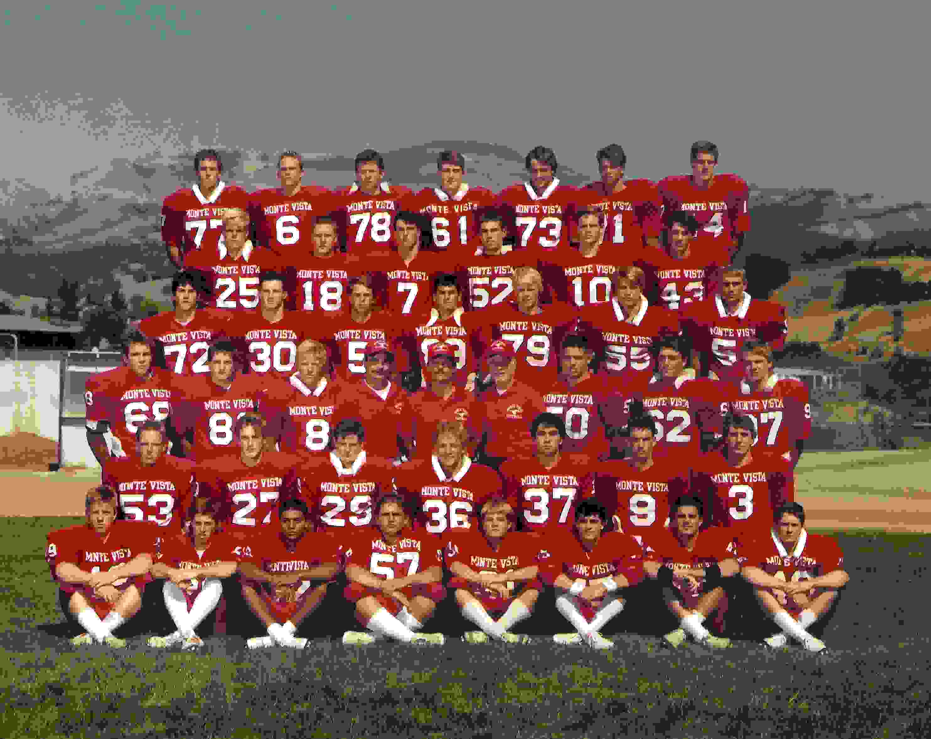 1987 Football Team