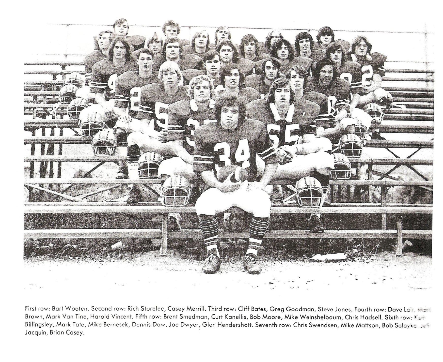 1974 Monte Vista Mustangs