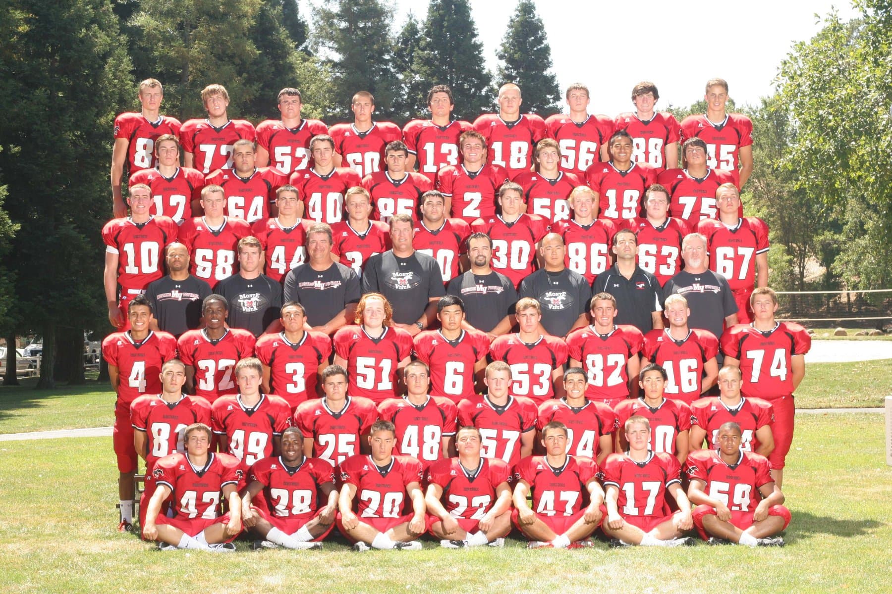 2012 Monte Vista Mustangs